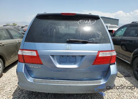 2007 Honda Odyssey Exl from USA, damaged, VIN 5FNRL38737B070203